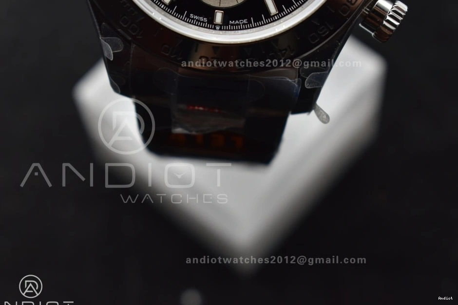 Edition Black Bracelet on V5 126509 Silver Dial 1:1 SS QF SH4131 Best Daytona 1107